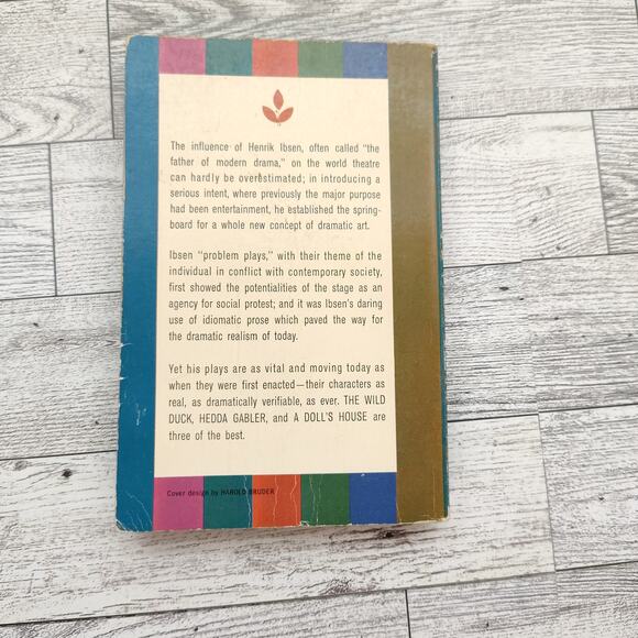 3 Plays by Isben (Hedda Gabler / A Dolls' House / The Wild Duck) - Dell 1968 PB - Picture 4 of 14